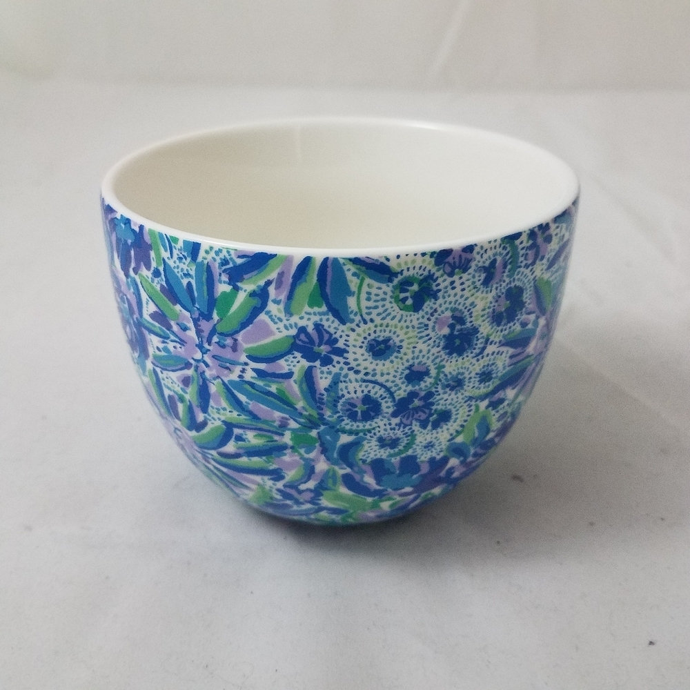 Lilly Pulitzer Tea Cup 12 Oz. High Manetenance - Picture 5 of 11